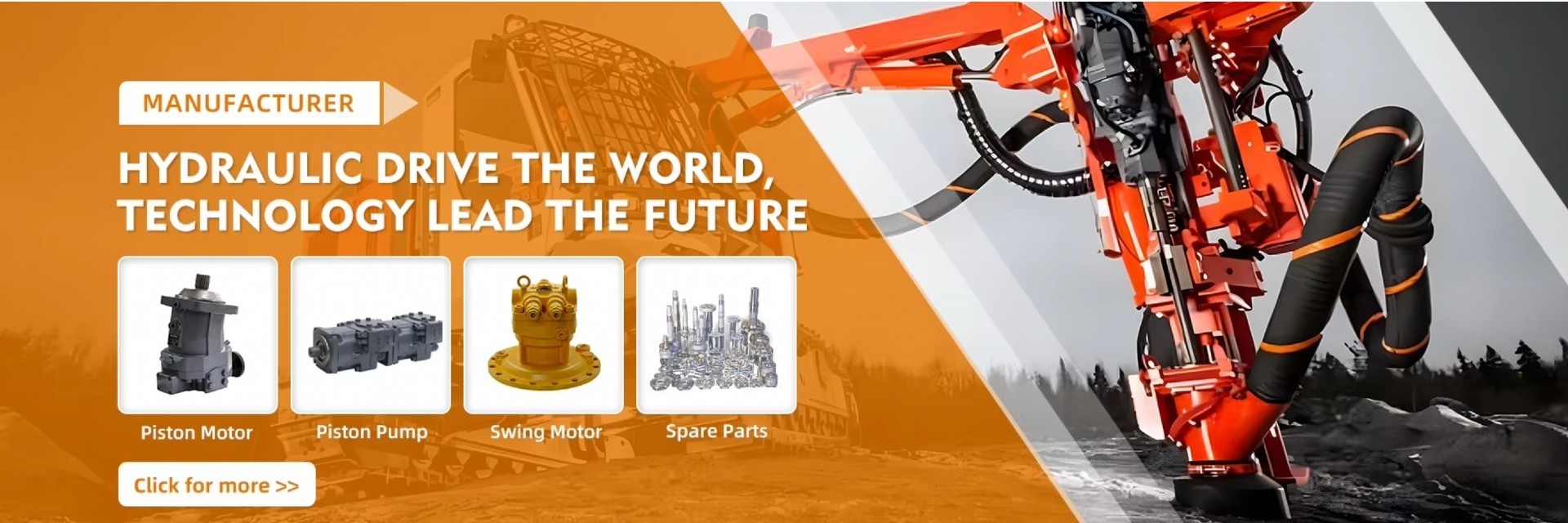 quality Hydraulic Machinery Parts factory