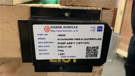 Excavator Hydraulic Pump A10VD43 For Uchida Rexroth Pump A10VD43SR1RS5-986-2