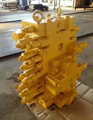 Casting Iron Hydraulic Control Valve Excavator Komatsu PC300-7 And PC350-7