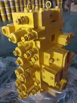 Casting Iron Hydraulic Control Valve Excavator Komatsu PC300-7 And PC350-7