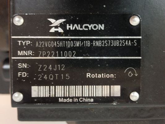 Hydraulic Piston Pump Various Control A22VG45 A20VG A22VG Series For Machinery Repair Shops