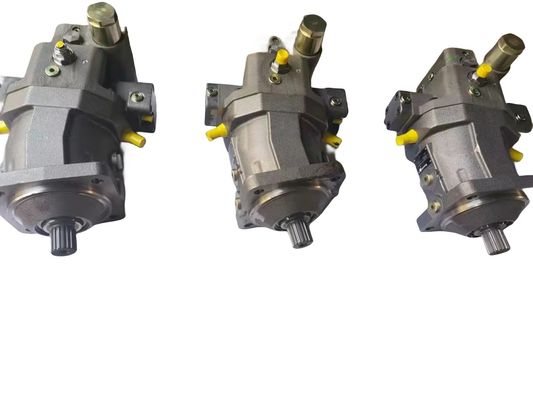 Hydraulic Variable Displacement Bent Axis Piston Motor For Heavy Machinery A6VM107 HA1/63W-VZB370A-K