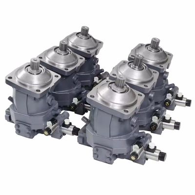 High Pressure Rexroth Hydraulic Bent Axis Piston Motor Excavator With Double Row Roller Bearing